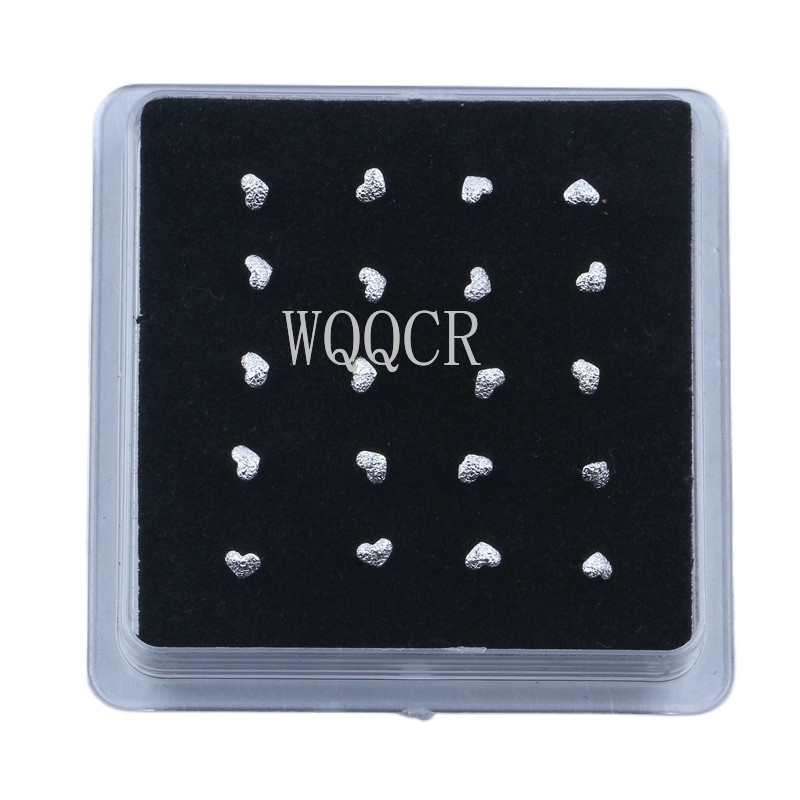 Body Jewelry Jewelry Box - 20PCS/Box Fashionable Lovely Female Stud-Shaped Matte