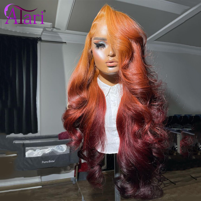 Ombre Orange Roots 13x4 Lace F - Body Jewelry Underwear review and price