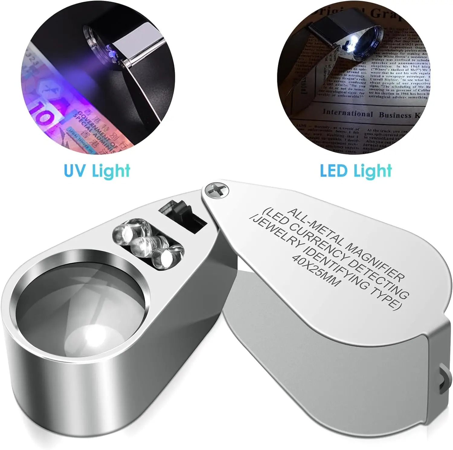 40X Illuminated Jeweler Loupe  - Body Jewelry Repair review and price