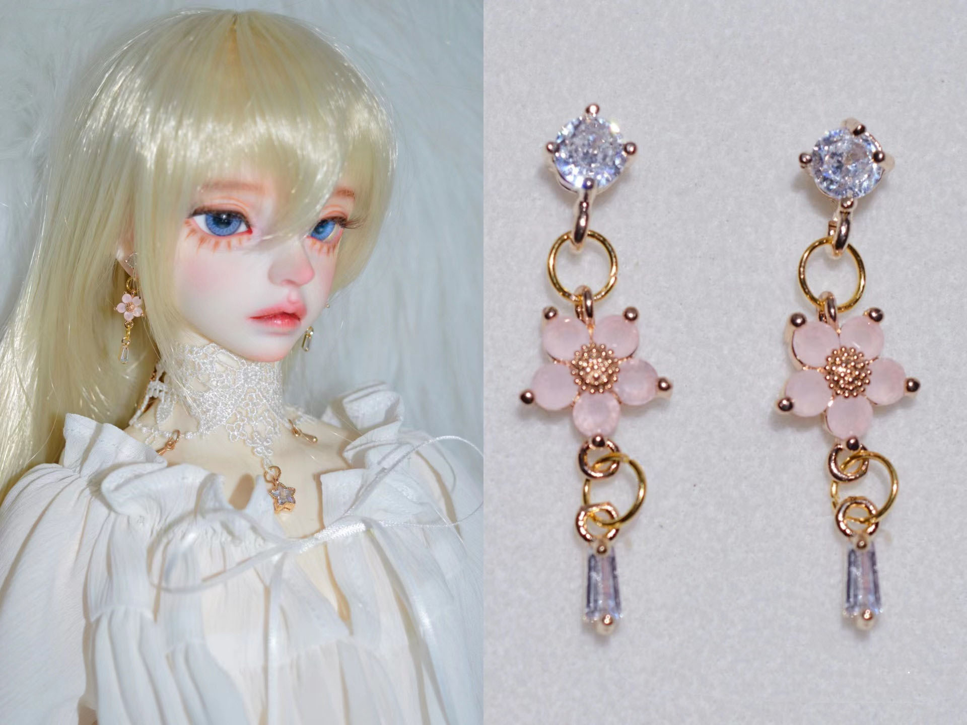 1/3 BJD Doll Earrings Uncle Un - Body Jewelry Universe review and price