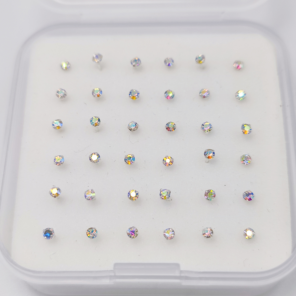 925 Sterling silver nose stud  - Body Jewelry Jewelry Box review and price