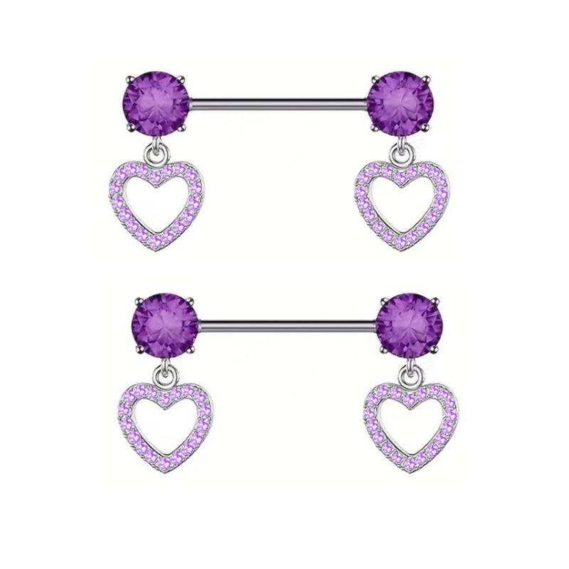 Purple Butterlfy  Nipple Pierc - Body Jewelry Changing Kit review and price
