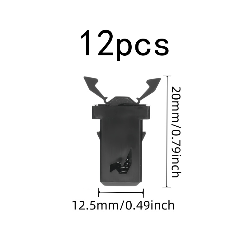 12 pcs Spring Locking Clips, J - Body Jewelry Universe review and price