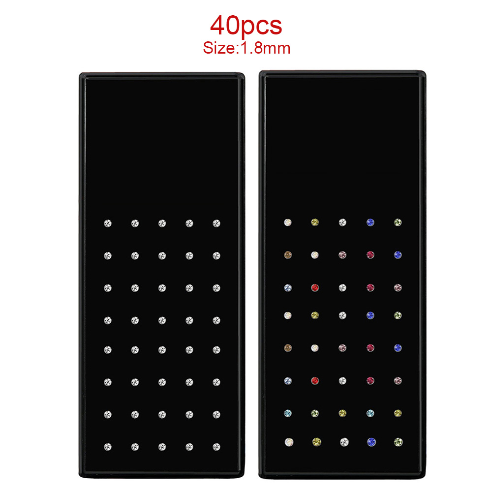 40PC Set Fashion Crystal Nose  - Body Jewelry Jewelry Box review and price