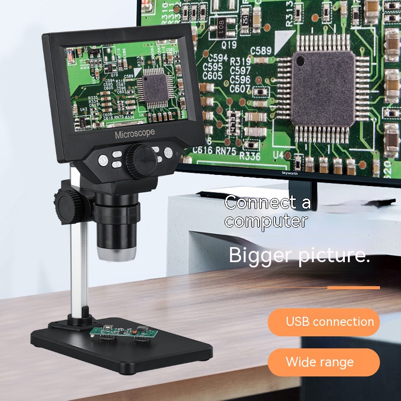 5.5 Inch Digital Microscope 10 - Body Jewelry Repair review and price
