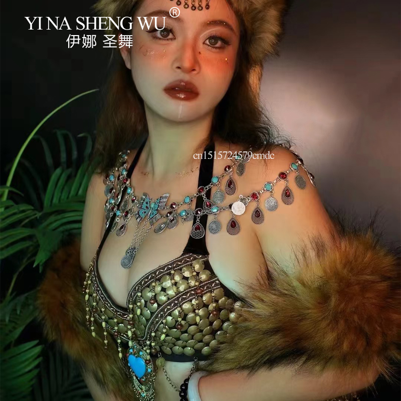 Vintage Alloy Coins Long Tasse - Body Jewelry Indian review and price