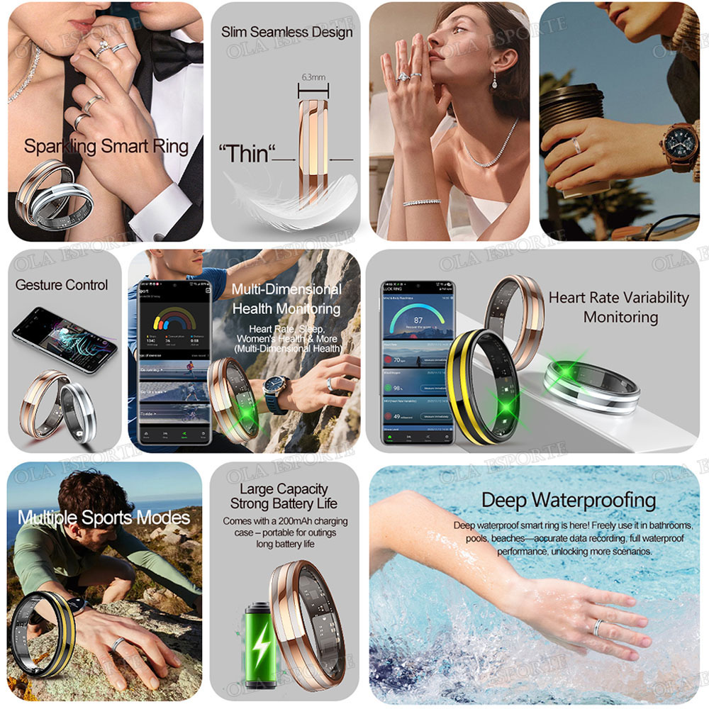 Gesture Sensing Smart Ring Out - Daith Heart Ring review and price