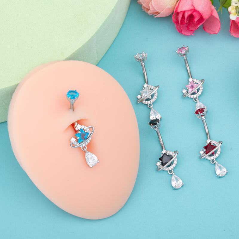 New Crystal Dangle Belly Butto - Body Jewelry Universe review and price