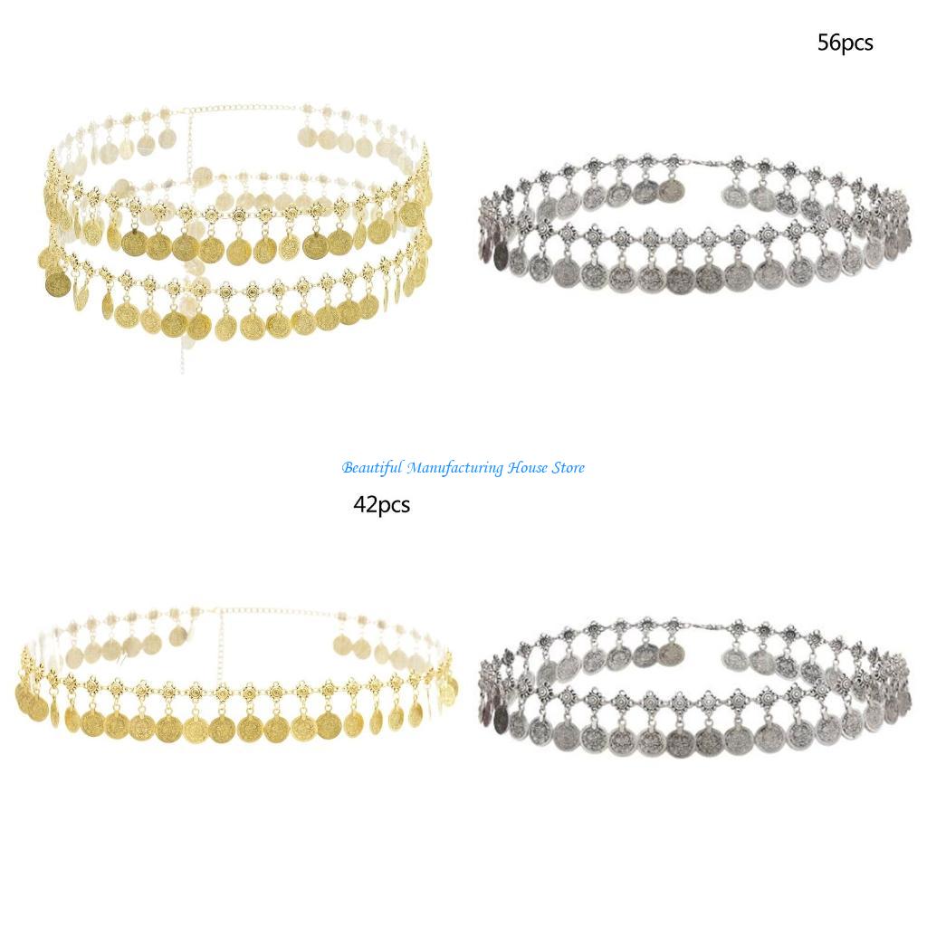 E56A Coin Belly Chain Body Cha - Body Jewelry Indian review and price