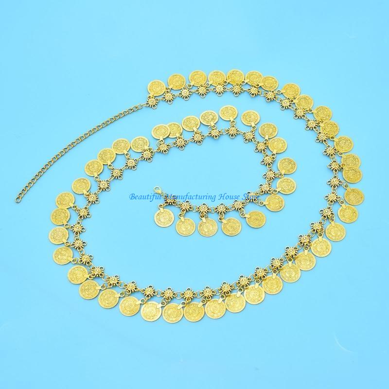 E56A Coin Belly Chain Body Cha - Body Jewelry Indian review and price
