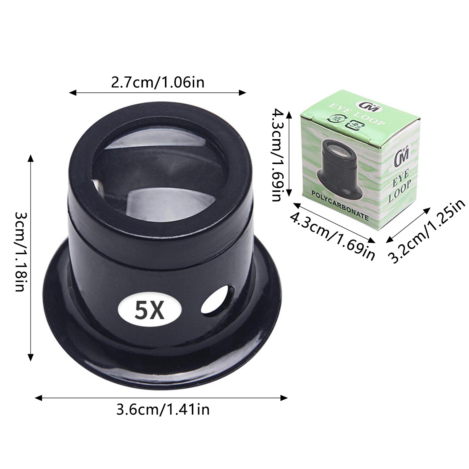 Watchmaker Eye Magnifying Glas - Body Jewelry Repair review and price