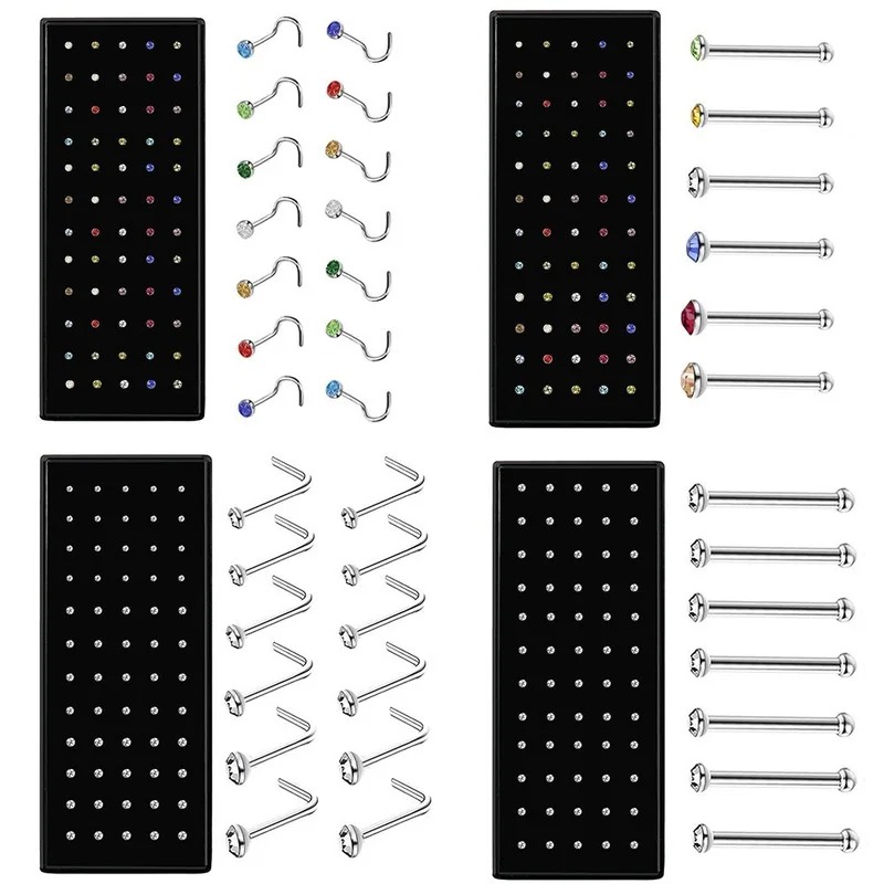 40/60PC Stainless Steel Straig - Body Jewelry Changing Kit review and price