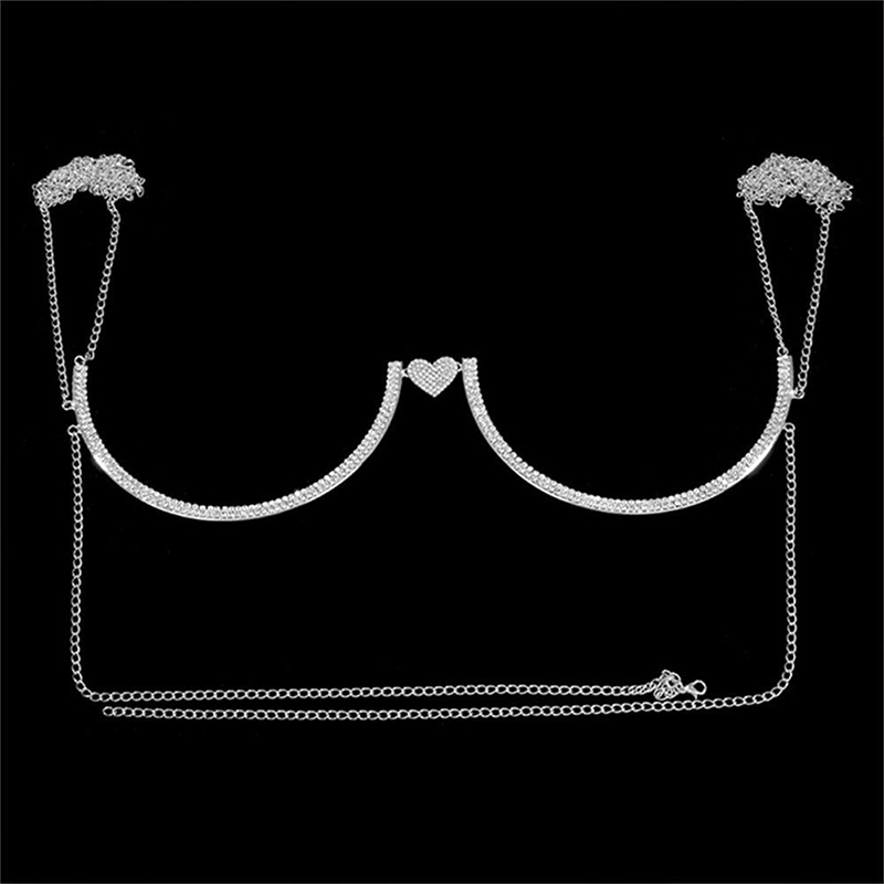 Stonefans Heart Rhinestone Che - Body Jewelry Rhinestone review and price