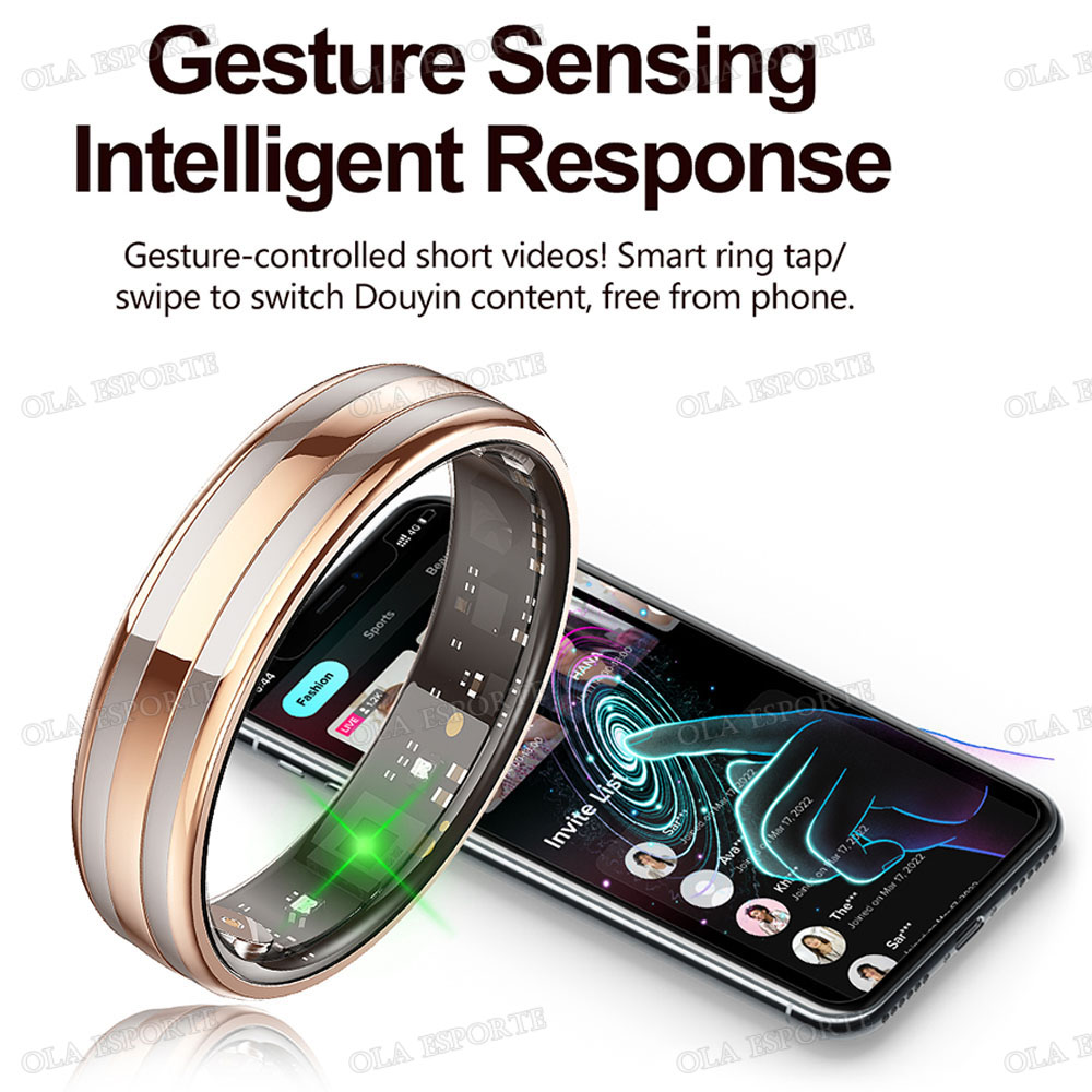 Gesture Sensing Smart Ring Hea - Daith Heart Ring review and price