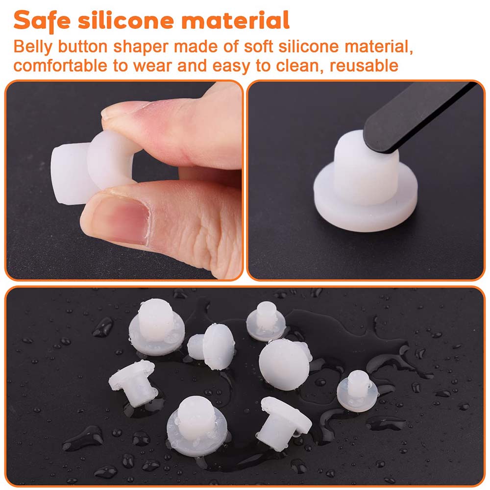 1PC Silicone Belly Button Plug - Body Jewelry Repair review and price