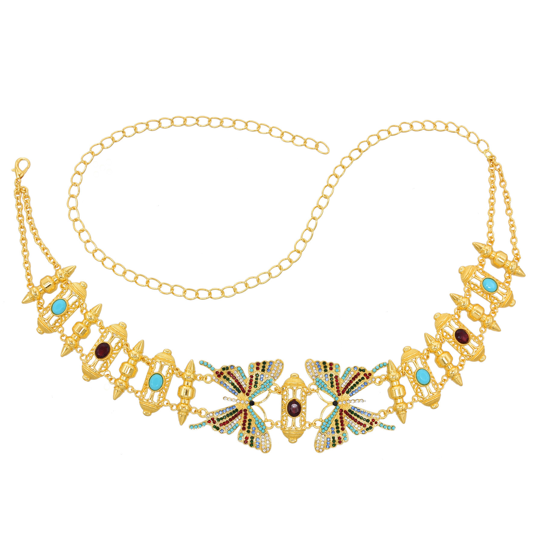Fashion Butterfly Waist Belly  - Body Jewelry Indian review and price